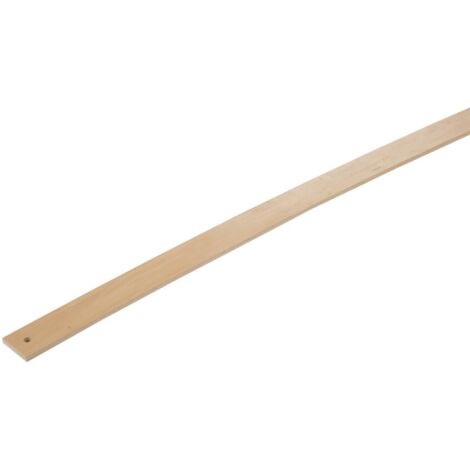 Centrale Brico – Latte à sommier hêtre sans nœud raboté 8 x 53 mm – Longueur 0,7 m – Finition lisse pour usage intérieur – Bois massif durable