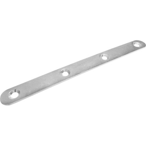 CENTRALE BRICO Patte d'assemblage fer zingué, H.13.6 cm