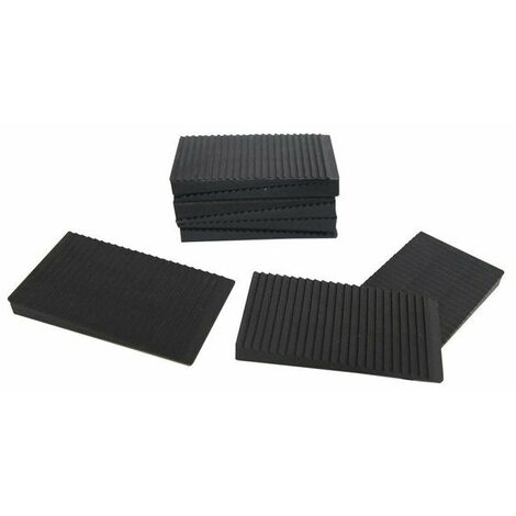 Centrale Brico – Lot de 60 cales PVC 61x34x8mm – Pour installation parquet – Maintien espacement uniforme – Compatible avec lames de différentes épaisseurs