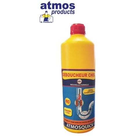 Déboucheur industriel toutes pièces 1314, ATMOS, 1 L