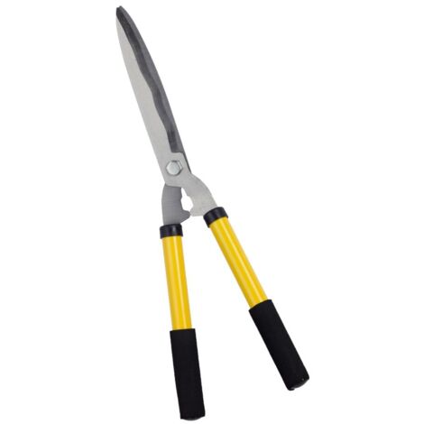 Centrale Brico – Cisaille à haie 355 mm – Acier revêtu antiadhérent – Coupe nette sans éclat – Pour haies et buissons