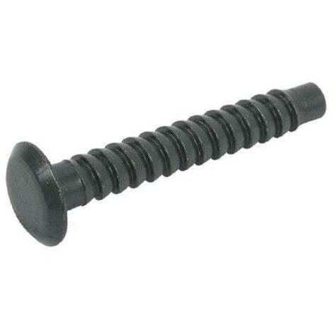 Afbat – Lot de 20 vis de sécurité pour penture acier prépeint – Dimensions H.45 x L.15 x P.15 mm – Indévissables pour sécurité accrue