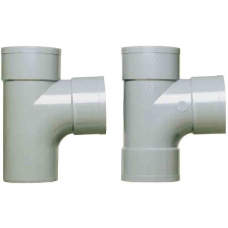 Té Simple Mâle / Femelle 87° Pvc Diam.80 Mm Girpi (1/2)