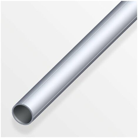 Alfer aluminium tube rond 19.5x1.5mm longueur 1m naturel - 25008