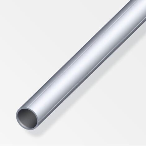Alfer aluminium tube rond 11.5x1.5mm longueur 1m naturel - 25004