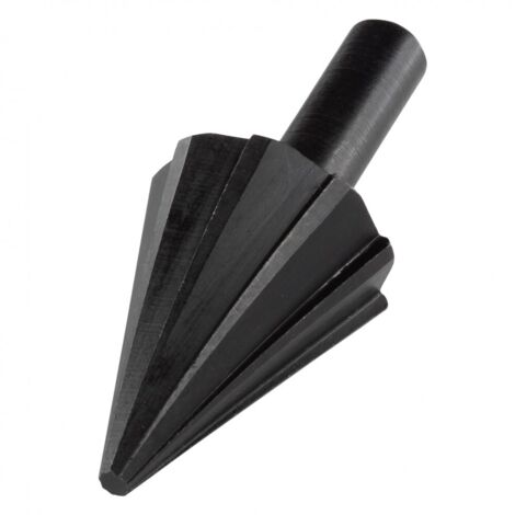 Wolfcraft – Alésoir pour perceuse – Diamètre 8 mm – Acier pour bois, plastiques et métaux non-ferreux – Emmanchement cylindrique (1/3)