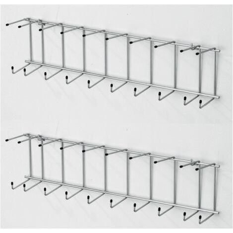 Lot De 2 Râteliers Universel Mottez, H.13 X L.57 X P.10 Cm