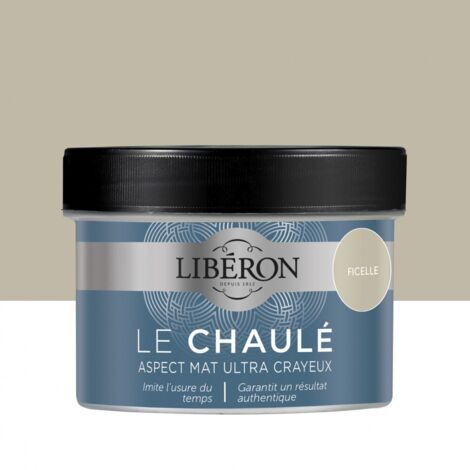 LIBERON Peinture meuble et boiserie Effet chaulé LIBERON ficelle Chaulé mat 250 ml (1/4)