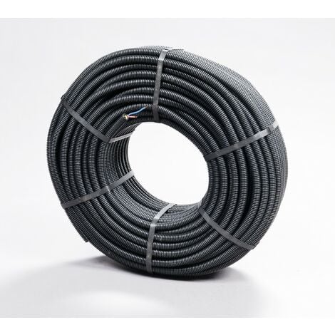 Gaine préfilée d'installation 3 x 1.5 mm², L.100 m