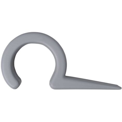 REI Cale porte amovible REI escargot plastique anthracite 44 x 24 x 90 mm (1/3)