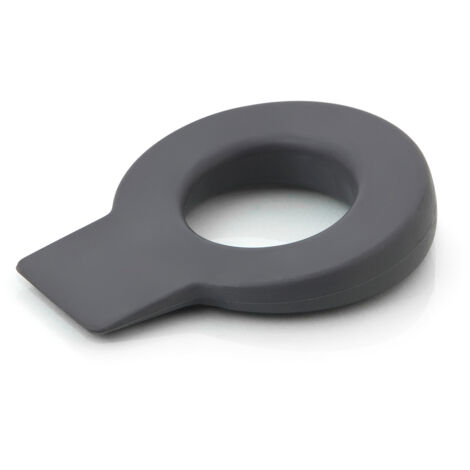 Arrêt de coin Style décoratif Fabriqué en TPS Finition anthracite Mesures 648215mm Système de fixation 1 unité - talla (1/2)