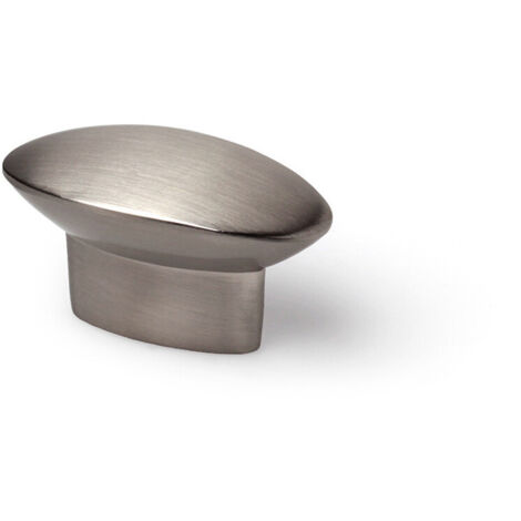 Blister avec 4 boutons de meuble en métal, finition nickel satiné mod.743 41x19mm rei. (1/4)