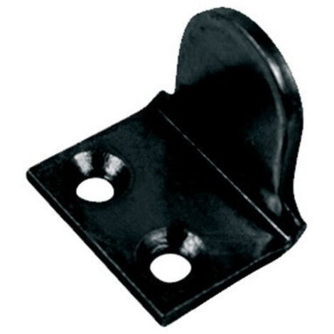 Afbat – Butée haute pour persiennes – Acier noir pré-peint – Dimensions 30x30mm – Vissage rapide en série pour installation facile (1/3)