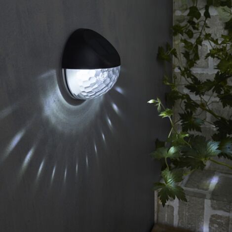 Applique solaire Puno 5 Lumen noir