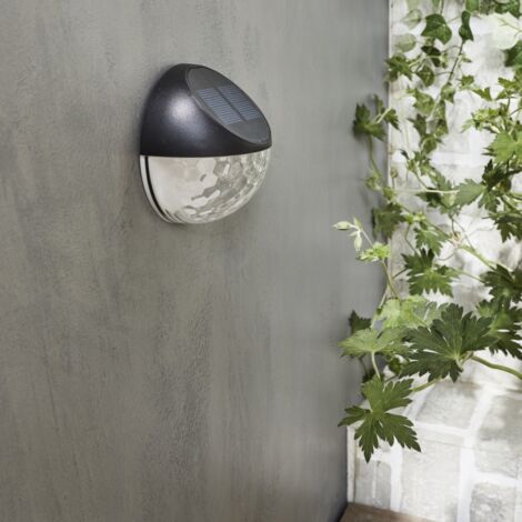 Applique solaire Puno 5 Lumen noir