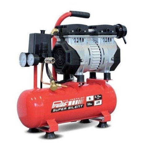 PRODIF Compresseur d'atelier PRODIF 6 l 0.5 cv 6L silencieux SIL06J