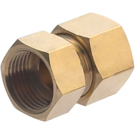 Manchon Biconique Laiton F 12 X 17 Pour Tube En Cuivre