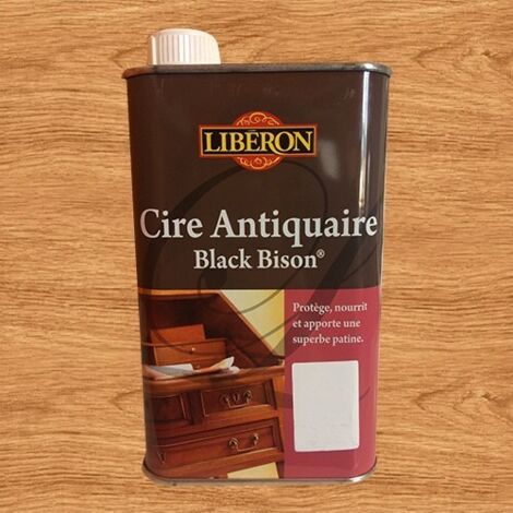 Cire Liquide Meuble Et Objets Antiquaire Black Bison® Liberon, Merisier Clair 0.