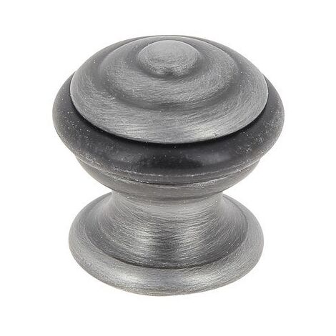 Butée de porte à fixer au sol CHRISLIGNE alu patiné, L.3 x H.3 x l.3 cm (1/3)
