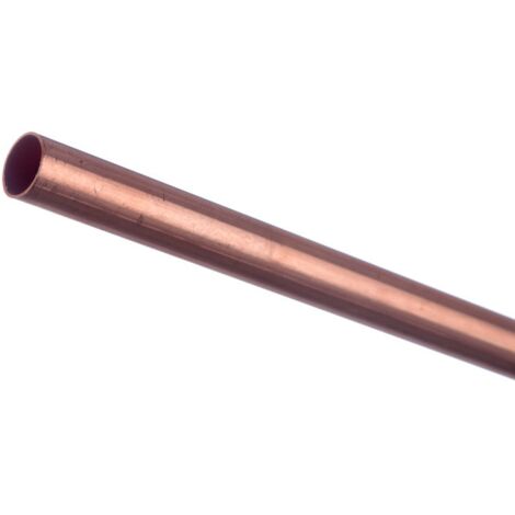 Tube cuivre écroui 12x14mm – Longueur 1m – Épaisseur 1mm – Pour plomberie et chauffage – Norme NF – Attestation ACS