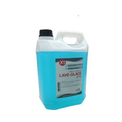 ACIA Lave-glace été sans parfum, ACIA, 5 L bleu