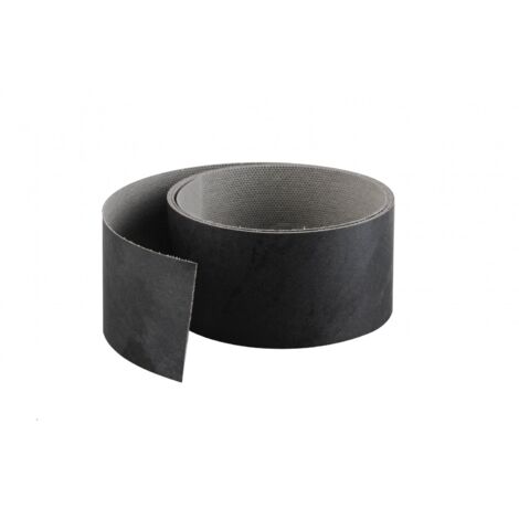 Centrale Brico – Chant de plan de travail mélaminé anthracite new mat 132cm – Épaisseur 0.3mm – Fixation thermocollante – Pour plans de travail 38mm