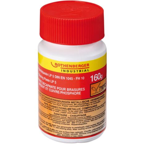 ROTHENBERGER Pâte de flux industriel LP5 160 g - 035610E