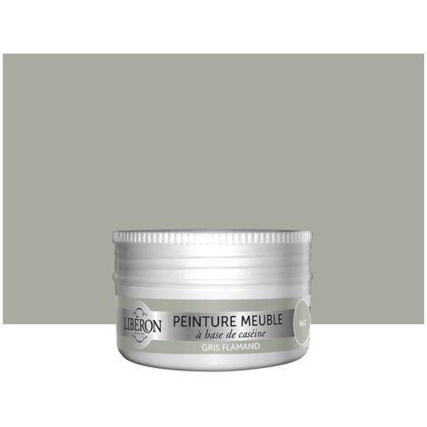 LIBERON Peinture meuble et boiserie Caséine LIBERON gris flamant mat 75 ml