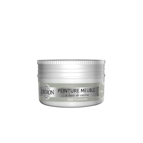 LIBERON Peinture meuble et boiserie Caséine LIBERON gris flamant mat 75 ml