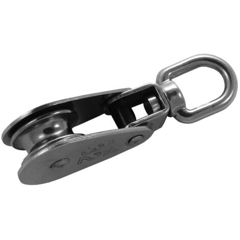 Poulie Double Dériveur Réa 32Mm Inox A4 / Aisi 316