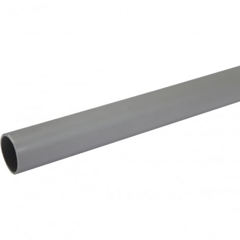 Centrale Brico – Tube d'évacuation PVC 32 mm – Longueur 1 m – Drainage efficace pour cuisines et salles de bain – Installation simple sans outils