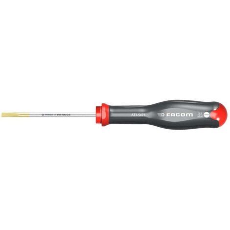 FACOM Tournevis électricien plat 3.5, L.75 mm FACOM