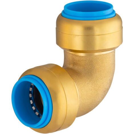 Coude egal diam. 20 mm laiton