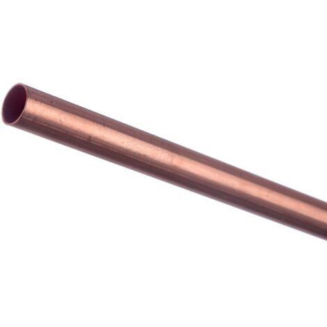 Tube D'Alimentation Cuivre Écroui, Diam.16 X 18 Mm, En Barre De 1 M