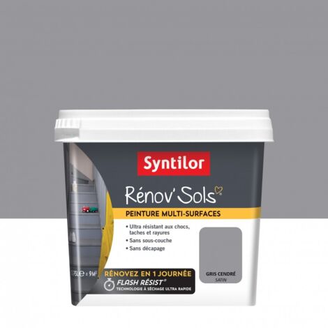SYNTILOR Peinture SYNTILOR, Gris cendré, 0.75 l (1/4)