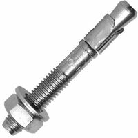Lot de 4 goujons à bague à expansion acier Spit, diam. 10 x L. 75 mm