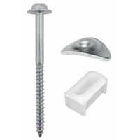 Kit De 10 Fixations, L.60 Mm Métal Bol-Fixations