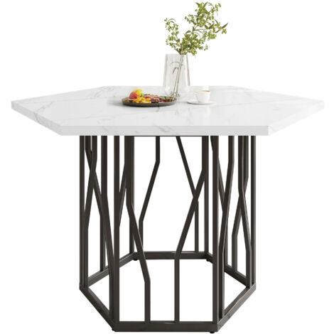 Table Basse Moderne NADINE Beliani - Plateau Rond En Pierre Frittée Noir - ø74cm