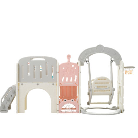 Tbest Chariot De Course Enfant Avec Aliments – Jeu D’Imitation Supermarché, Développement Cognitif – Bleu