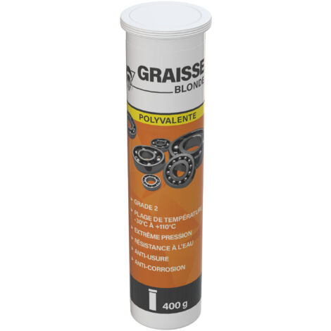 Cartouche De Graisse Multi-usages Algi Equipements - 400 G - Pour Pompe à Graisse, Pièces Motorisées, Entretien Mécanique