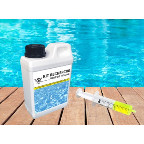 Méduze - Détecteur fuite piscine 1L - Prêt à l’emploi - Non dangereux