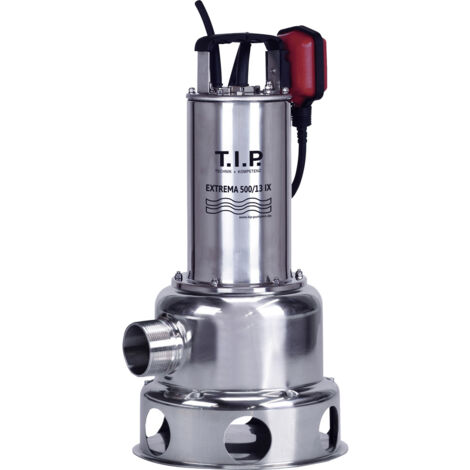 T.I.P. - Technische Industrie Produkte 30072 Extrema 300/10 IX Schmutzwasser-Tauchpumpe 19500 l/h 1