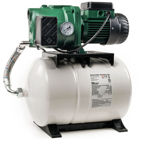 DAB Aquajet 132/20 M Hauswasserwerk - 3.600 L/Std. - 1130W - Förderhöhe 54 m - Automatische Ein- / Ausschaltung - Bewässerungspumpe