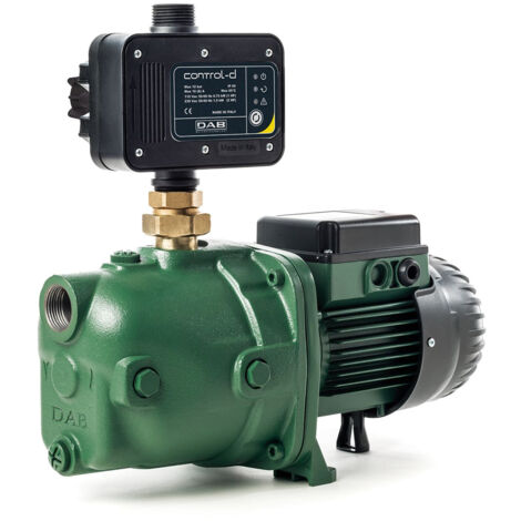 DAB Jet 102 M + DAB Control-D Hauswasserautomat - 3.600 L/Std. - 1130W - Förderhöhe 54 m - Automatische Ein- / Ausschaltung - Bewässerungspumpe