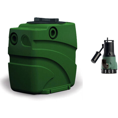 DAB Fekabox 110 + DAB Feka 600 M-A - Hebeanlage - 15.000 L/Std. - 680W - Mit Schwimmer - Eine Kapazität von 110 L - Förderhöhe 9 m