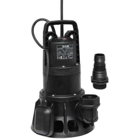 Tauchmotorpumpe Schmutzwasserpumpe DAB FEKA BVP 750 M-A mit Schwimmerschalter und 10m Kabel 60122691