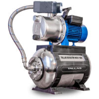 TALLAS BOOSTER INOX 1500 - 5.400 L/Std. - 1300W - Förderhöhe 48 m - Automatische Ein- / Ausschaltung - Rostfreier Stahl