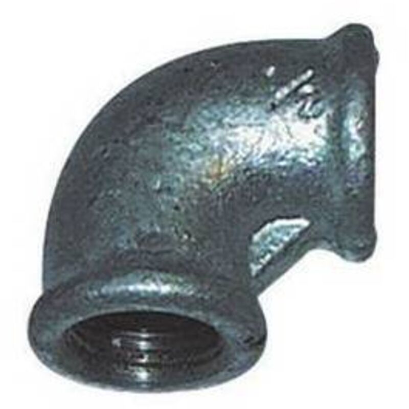 Gomito Ridotto Zincato 1" X 3/4" Atusa - Raccordo Per Tubazioni, Filettatura FF - Foto 3