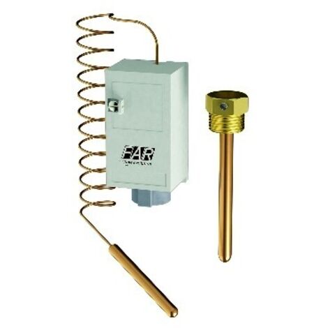 Termostato Analogico EMOS Con Sensore Capillare - Regolatore Temperatura Per Riscaldamento E Raffreddamento, 0-90°C - Foto 10