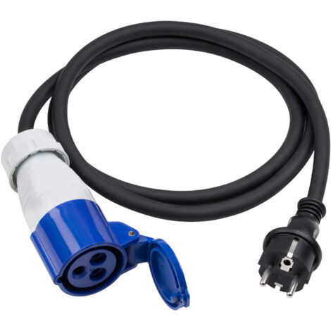 CEE-adapterkabel voor Camper of Caravan - Vrolijk op Reis.nl